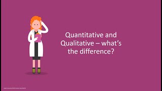 Quantitative and Qualitative  Whats the difference [upl. by Huoh400]