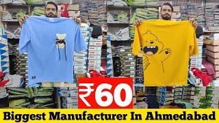 T SHIRT MANUFACTURER IN AHMEDABAD  ONLY WHOLESALE [upl. by Calloway]