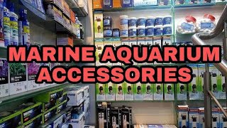 Salt Water Aquarium Accessories  Marine Equipments  Basic Marine Equipments [upl. by Aeirdna874]