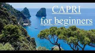 All about Capri What you need to know when you go to dream island [upl. by Leblanc]