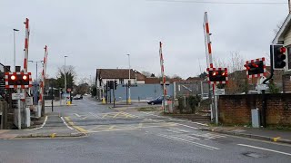 Wokingham Level Crossing Berkshire [upl. by Millicent]