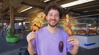 Probando comida callejera en BRASIL  ¡Un delicioso paraíso 🇧🇷 [upl. by Jacquelin]