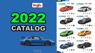 2022 Maisto Catalog  Prerelease InDepth Look  118 amp 124 [upl. by Eiraminot113]