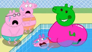 Zombie Apocalypse Peppa Pig Gets Lost in Plants vs Zombies  Peppa Pig Funny Animation [upl. by Nosnevets163]