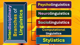 Interdisciplinary Branches of Linguistics Psycho Neuro Socio and Computational linguistics [upl. by Hebrew]