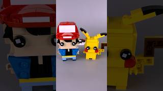 LEGO ASH KETCHUM  POKEMON Brickheadz [upl. by Eenahs200]