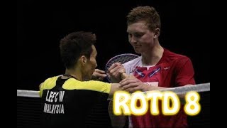 Rallies Of The Day 8  Lee Chong Wei 李宗伟 vs Viktor Axelsen 安赛龙  2016 Thomas Cup Semi Final [upl. by Ysied50]