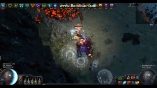 POE 22 Ascendancy Low Life Champion Wander double reflect Plateau [upl. by Llerrehc]