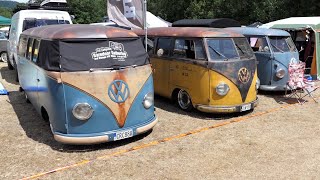 Hessisch Oldendorf HO22 8intVW Veteranen Oldtimer Treffen 2022 VW Show ho22 [upl. by Wilone608]