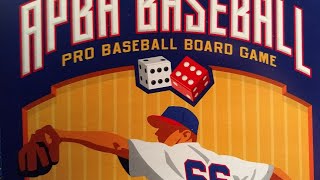 APBA Baseball  Basic Game Rules Breakdown and Gameplay [upl. by Lorrie]