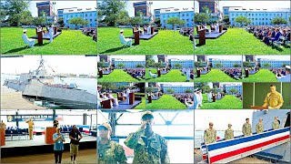 Vice Admiral John Mustin Retires After Years of Service to Nation  CNR Change Of Command [upl. by Aisinut630]