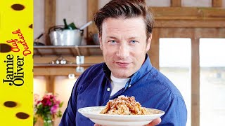 Vegetarische Spaghetti Bolognese  Genial Gesund  Jamie Oliver auf Deutsch [upl. by Vally]