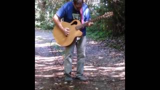 Intertidal Zone played on Tacoma Thunderhawk Baritone Guitar [upl. by Laureen178]