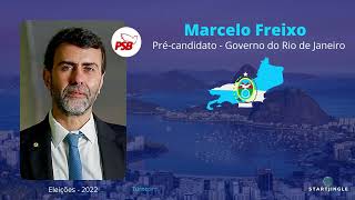 Jingle  Précampanha 2022  Marcelo Freixo Rio de Janeiro [upl. by Hildagarde795]