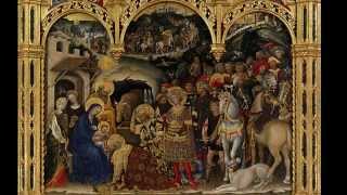 Gentile da Fabriano Adoration of the Magi [upl. by Anirtep858]