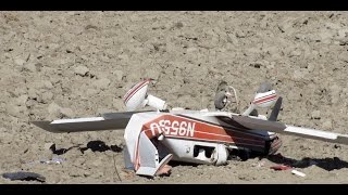 Plane crashes on Soboba Reservation after attempting to make an emergency landing [upl. by Eidarb483]