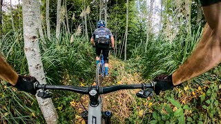 Found a hidden gem near The Lost Coast  Mountain biking Blue Lake California [upl. by Natsrik980]