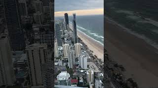 View from SkyPoint Observation Deck 20231129 Gold Coast Australia 4K [upl. by Stratton]