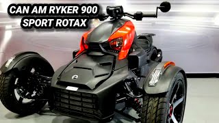 2024 CanAm® Ryker Sport Rotax 900 ACE In Black SPECS REVIEW ENGINE SOUND [upl. by Vharat881]