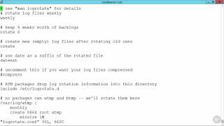 51 Using logrotate [upl. by Youlton382]