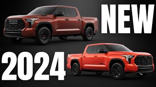 NEW CHANGES For 2024 Toyota Tundra Models [upl. by Aznecniv335]