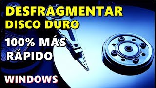 Desfragmentar disco duro Windows 10 [upl. by Artemas]