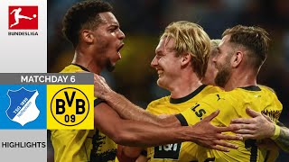 TSG Hoffenheim vs Borussia Dortmund  13  Höhepunkte  Bundesliga 202324 [upl. by Nidnal]