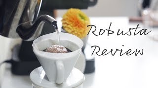 Robusta Coffee Review  Cafe Fukko [upl. by Schaffel]