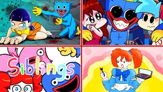 SQUID GAME But HUGGY WUGGY Kills The Doll   Poppy Playtime BEST Animations 6 [upl. by Nami]