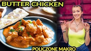 BUTTER CHICKEN  FIT PRZEPIS  350 kalorii 42g białka [upl. by Neemsaj69]