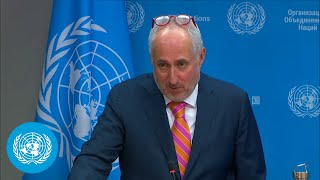 Gaza Lebanon Cybersecurity amp other topics  Daily Press Briefing 12 Sep 2024  United Nations [upl. by Hgielime388]