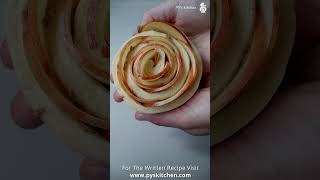 Make These Apple Roses For Mothers Day  Easy Apple Rose Pastry Recipe [upl. by Anahpos]