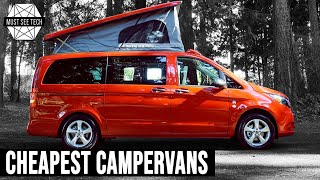 9 Cheapest Campervans Designed with Affordability in Mind Review of 2021 Models [upl. by Jeannie]