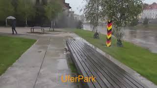 Hochwasser Görlitz 15924  1830 Uhr [upl. by Akiehsal238]