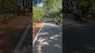 Top things to do in Pondicherry  Pondicherry Itinerary pondicherry travel pondicherrytrip top5 [upl. by Ettezzus]