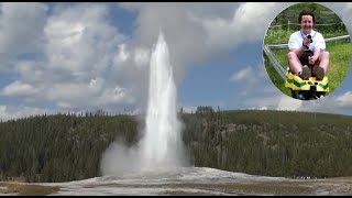 Old Faithful Geyser  Yellowstone National Park HD [upl. by Daryn446]