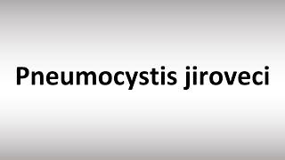 How to Pronounce Pneumocystis jiroveci [upl. by Yoshiko]