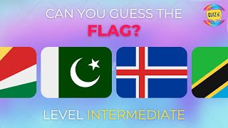 World Flags Trivia Can You Identify These Flags  Level Intermediate [upl. by Oetomit]