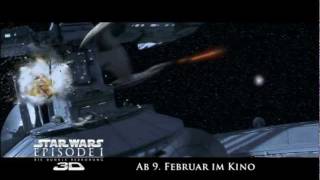 STAR WARS EPISODE I  Die dunkle Bedrohung 3D  TVSpot SD  Deutsch  German [upl. by Coltin]