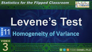 Levene’s Test of Homogeneity of Variance in SPSS 113 [upl. by Bowles]