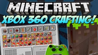 Minecraft  XBOX 360 CRAFTING MOD  QuickCraft 147 [upl. by Nareik]