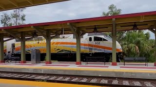 DeLand SunRail station gets an opening date holds preview event [upl. by Artinahs]