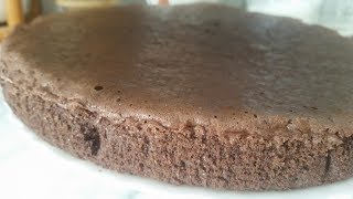 Pate genoise chocolatطريقة عمل الكيكة الاسفنجية بالشوكولاته [upl. by Zoara]