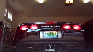 C5 with BTR stage 1 Cam Longtubes and SLP Loud Mouth 1s Idle [upl. by Nuahsak]