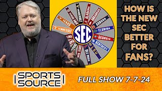 How Is The New SEC Better For Fans  Sports Source Full Show 7724 [upl. by Nette]