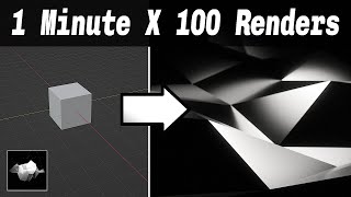 Creating 100 Renders in 100 Minutes [upl. by Robin]