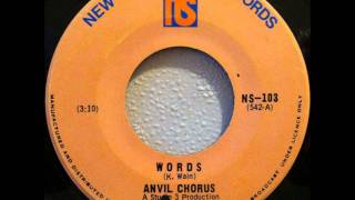 Anvil Chorus  Words Jayson Hoover [upl. by Henriha195]