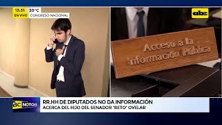 RRHH no da información acerca de Alejandro Ovelar [upl. by Nanaek]