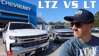 Versus Review  2019 Chevy Silverado  LTZ VS LT  Trim Level Comparison  What You Get amp Dont Get [upl. by Merc]