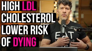 High LDL Cholesterol  Lower Risk of Death NEW 22 Year Study [upl. by Eilyah]